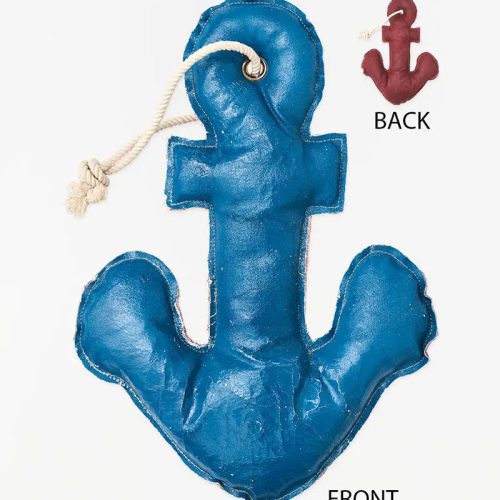 Cojín con forma de ancla