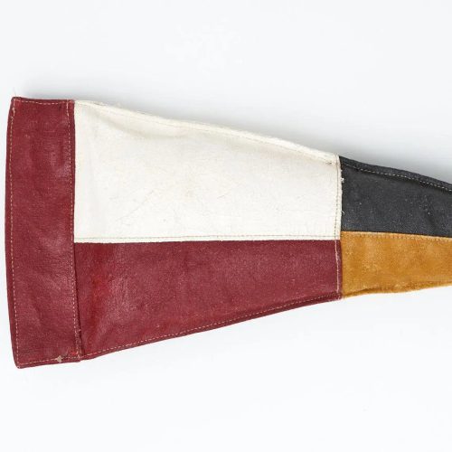 Cojín náutico canvás triangular vintage