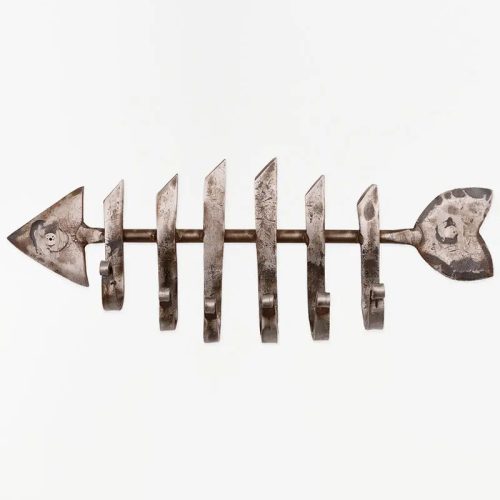 Perchero pez 6 colgadores