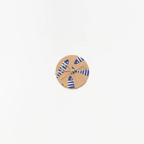 Posavasos de corcho peces