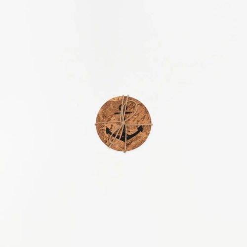 Posavasos de corcho ancla