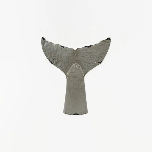 Cola de ballena decorativa de metal