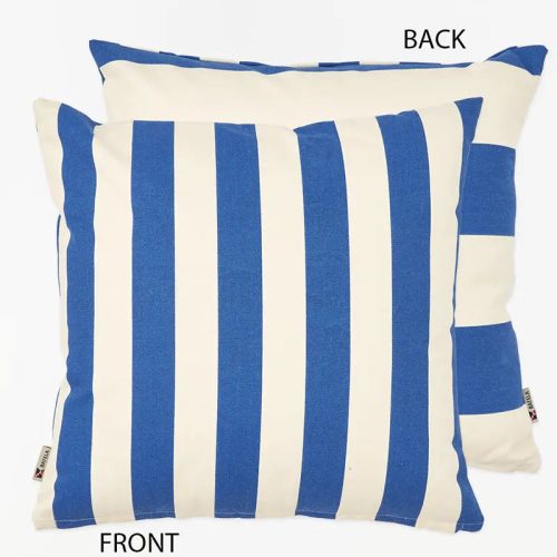 Cojín náutico de rayas