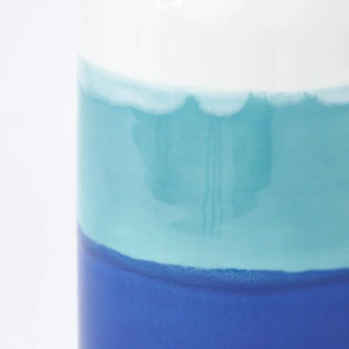 Florero de cerámica con forma de boya