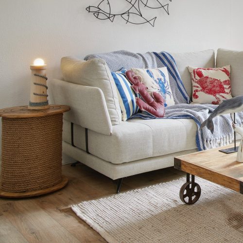 Mesa bobina de cuerda