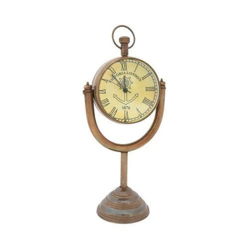 Reloj con base de metal