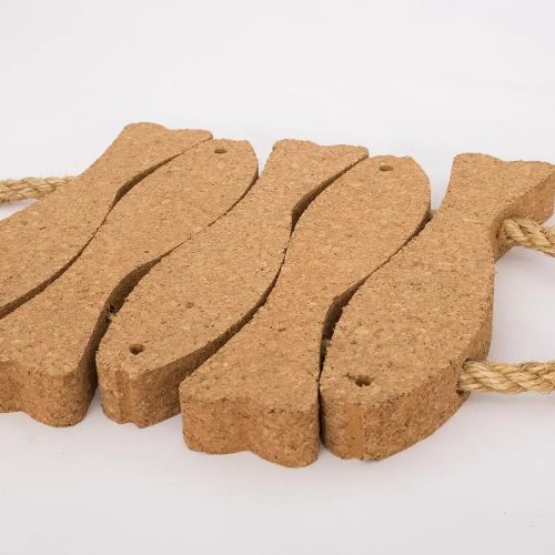 Salvamantel peces de corcho