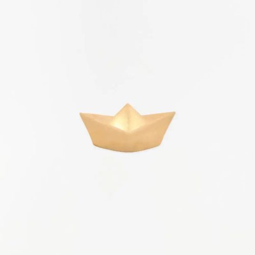 Lámpara barco de papel a pilas