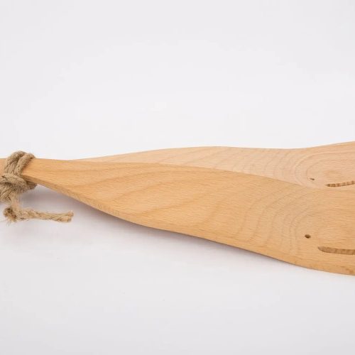 Cubiertos para ensalada de madera