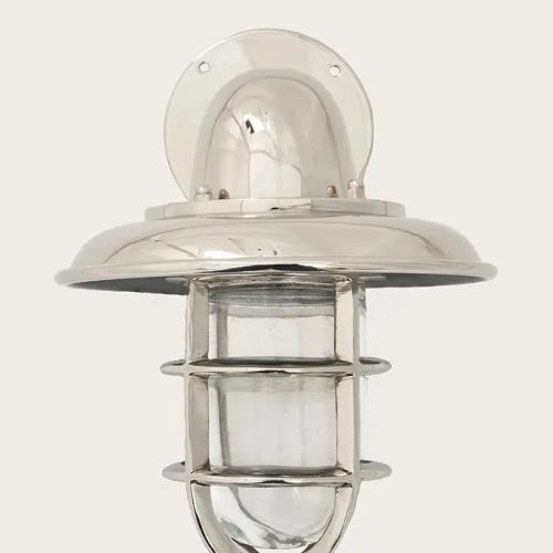 Aplique vintage de aluminio