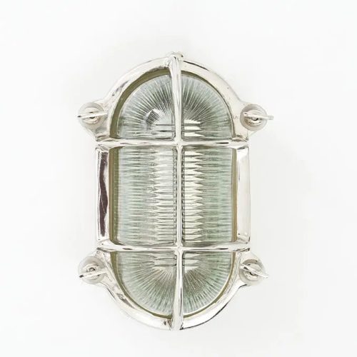 Aplique vintage de aluminio