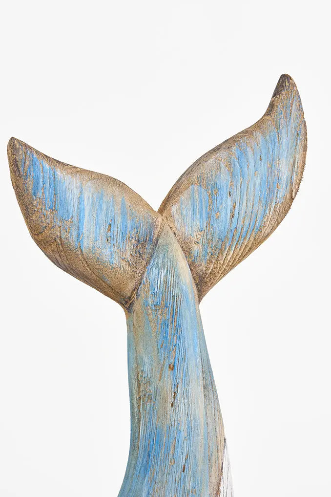 Ballena de madera pared - Imagen 4