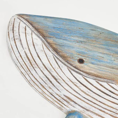 Ballena de madera pared