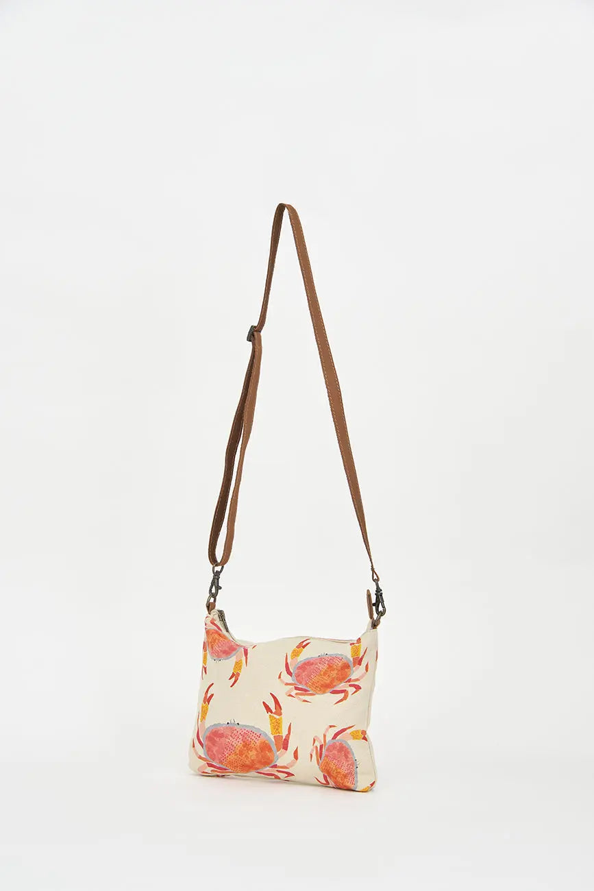 Bolso mediano cangrejos