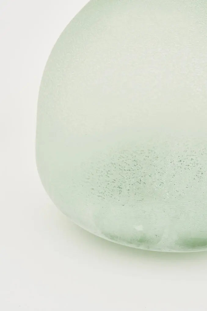 Botella de cristal envejecido