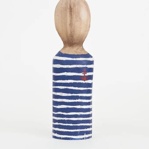 Busto de madera marinero