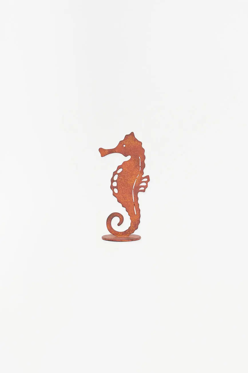 Caballito de mar de hierro con base - Imagen 2