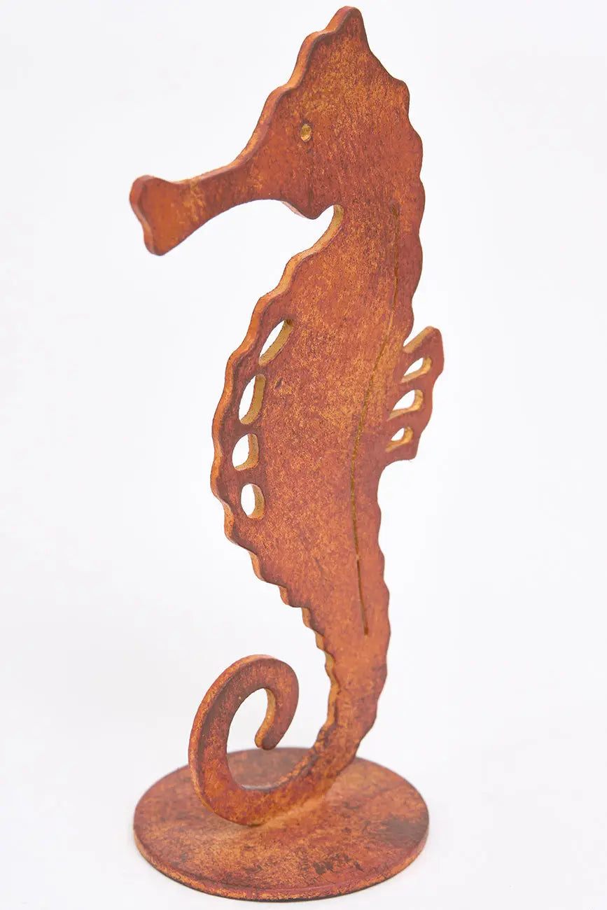 Caballito de mar de hierro con base - Imagen 3