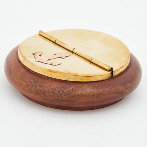 Cenicero mad c/tapa lat