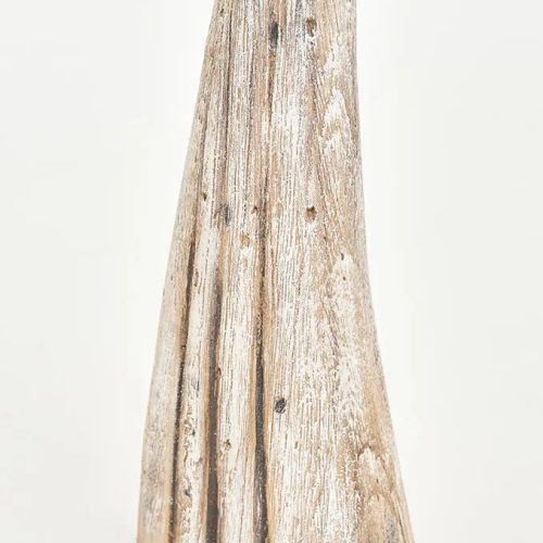 Cola de ballena de madera