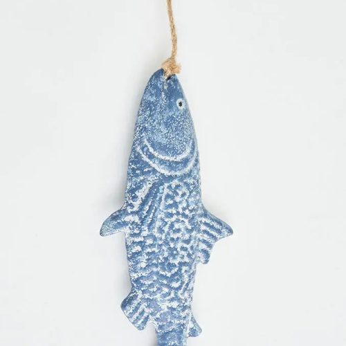 Colgante de hojalata pez