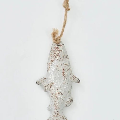 Colgante de hojalata pez