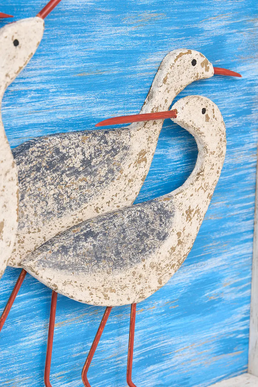 Cuadro de madera pájaros - Imagen 4