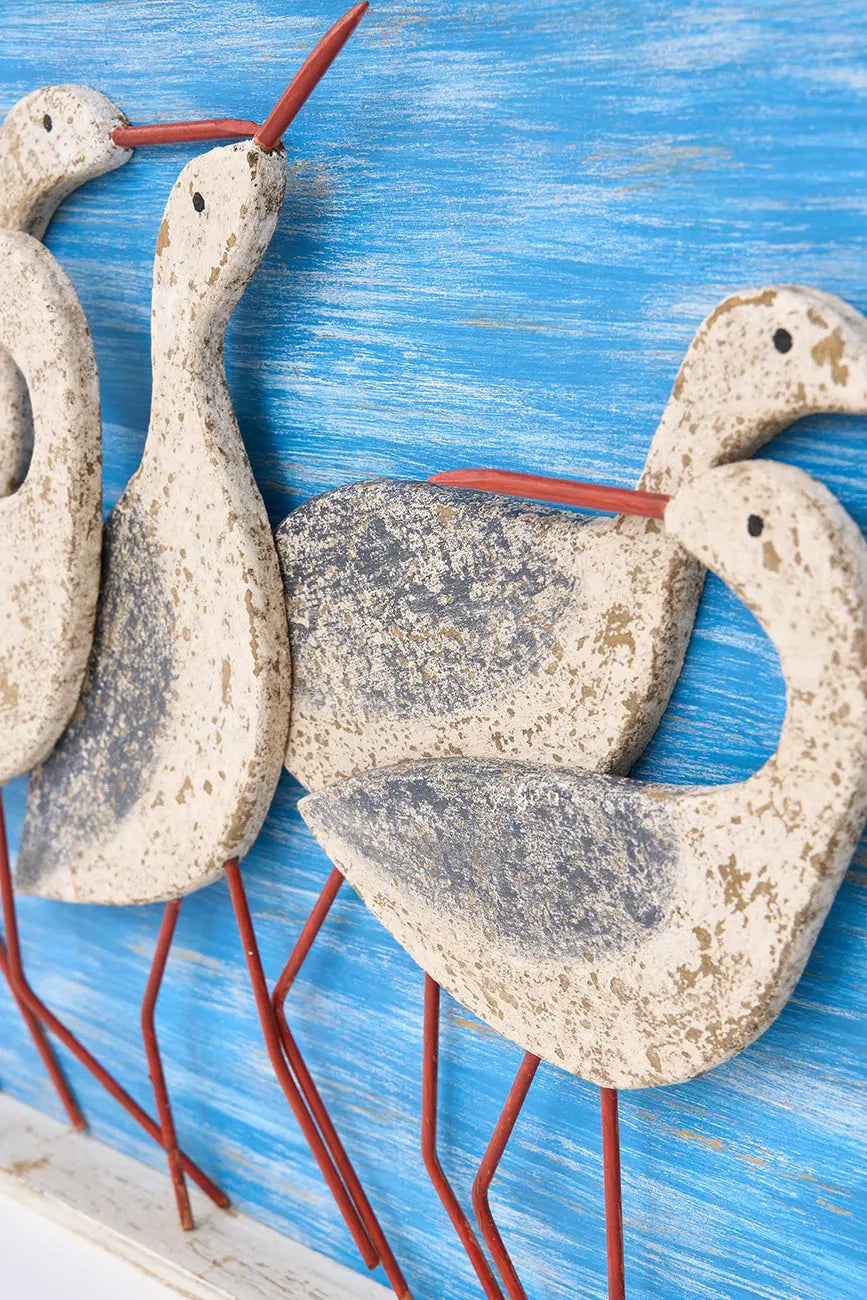 Cuadro de madera pájaros - Imagen 5