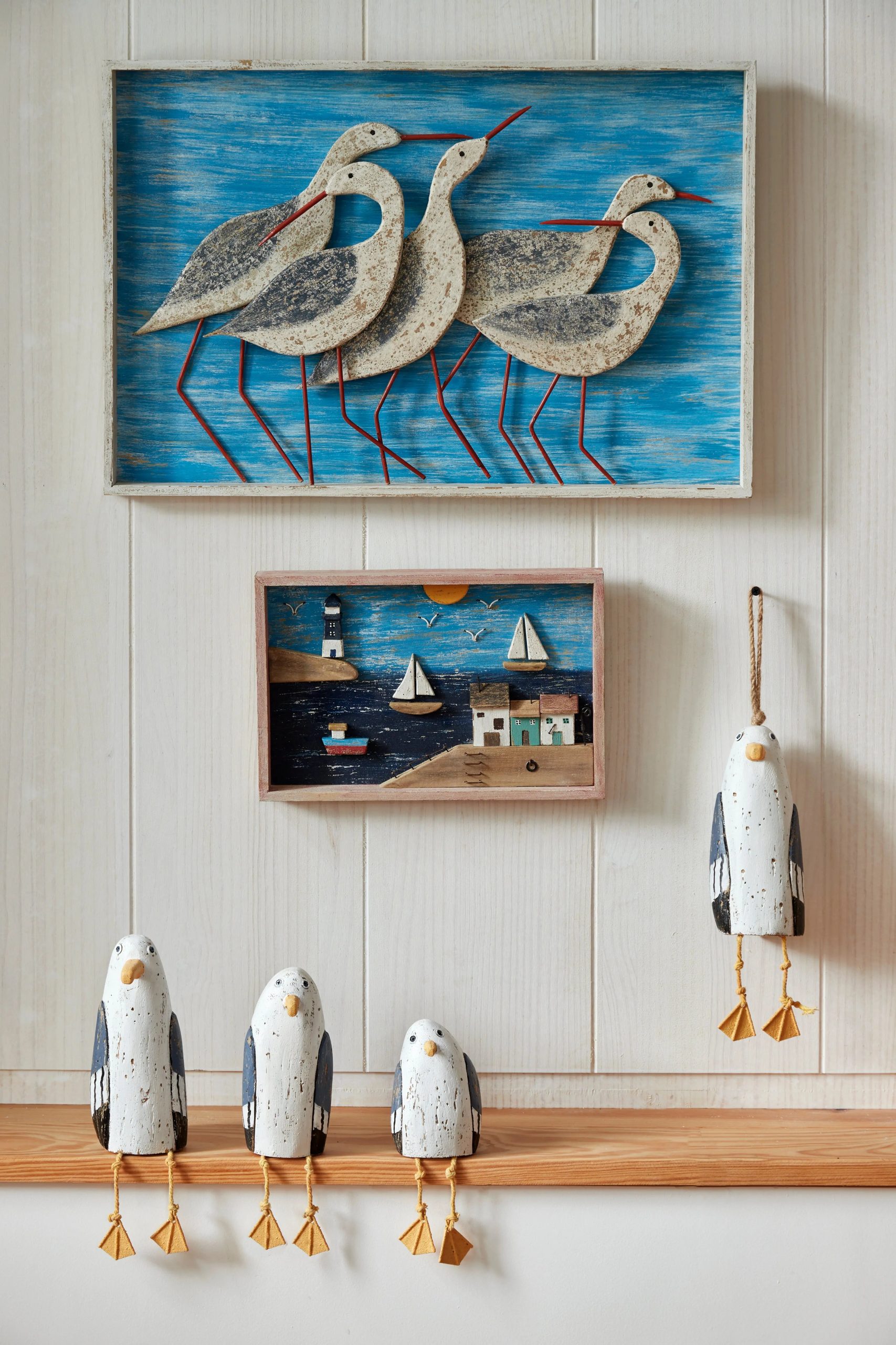 Cuadro de madera pájaros - Imagen 3