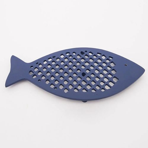 Salvamantel pez de aluminio