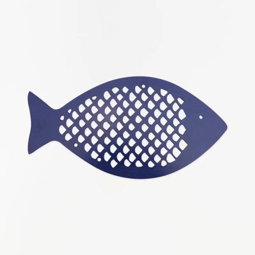 Salvamantel pez de aluminio