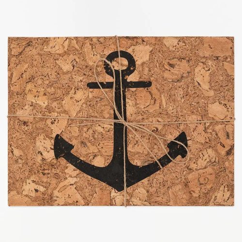 Individual de corcho ancla