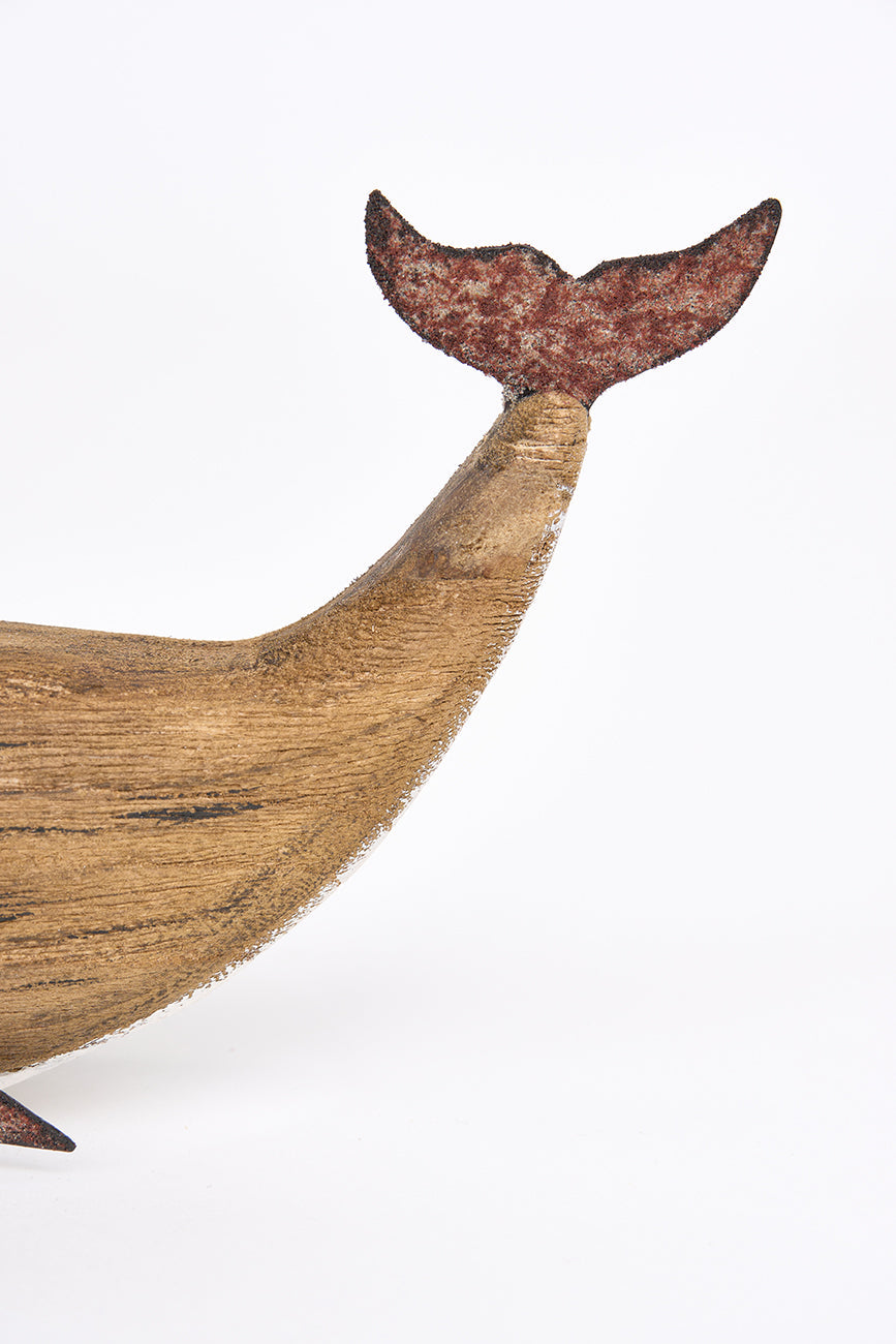 Ballena de madera