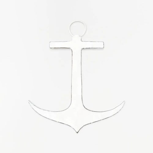 Ancla de metal reciclado