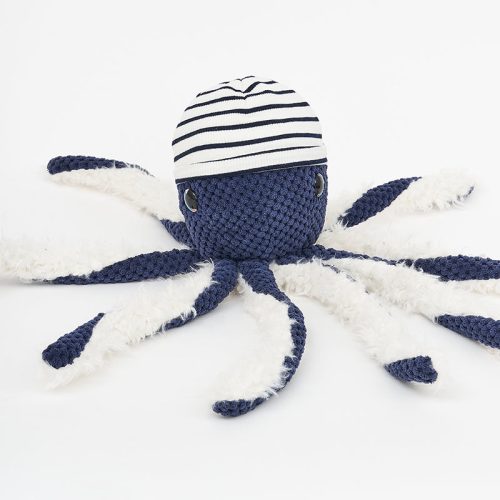 Peluche pulpo con gorra