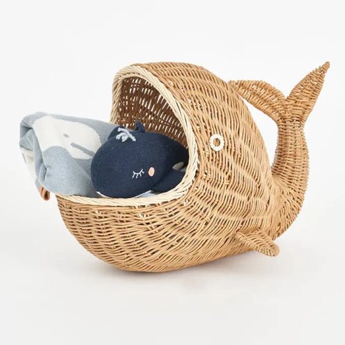 Cesta de ratán ballena