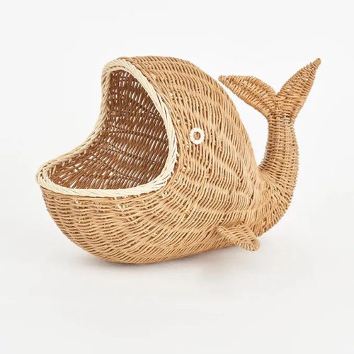 Cesta de ratán ballena