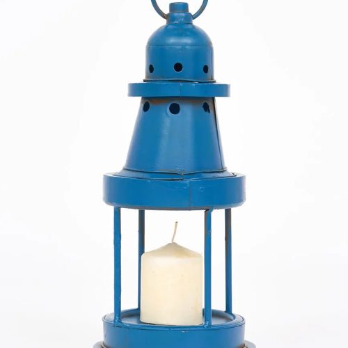 Portavelas lámpara vintage