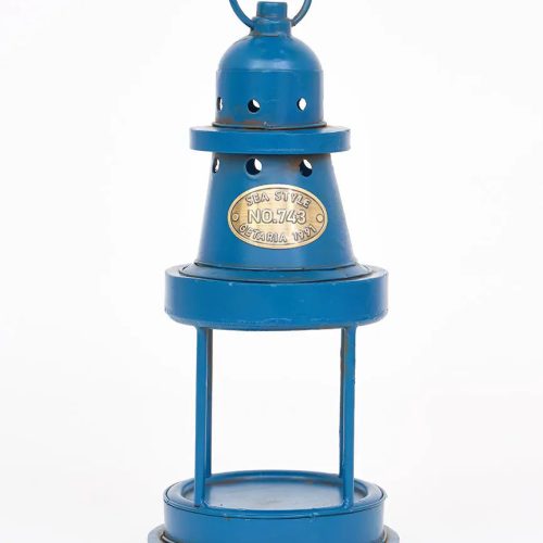 Portavelas lámpara vintage