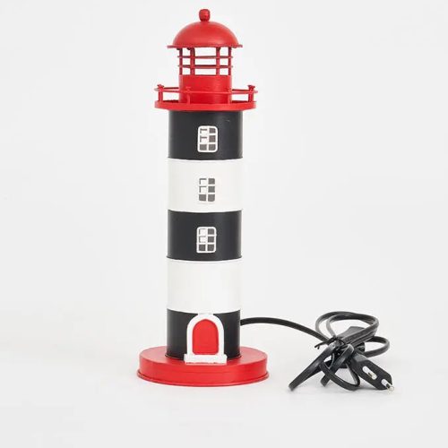 Faro de metal con led