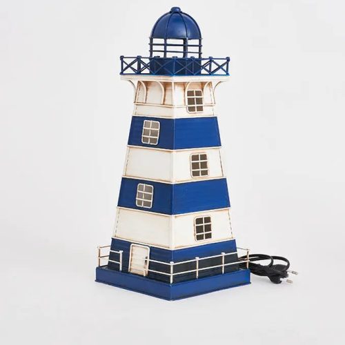 Faro de metal con led