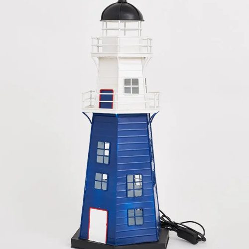 Faro de metal con led