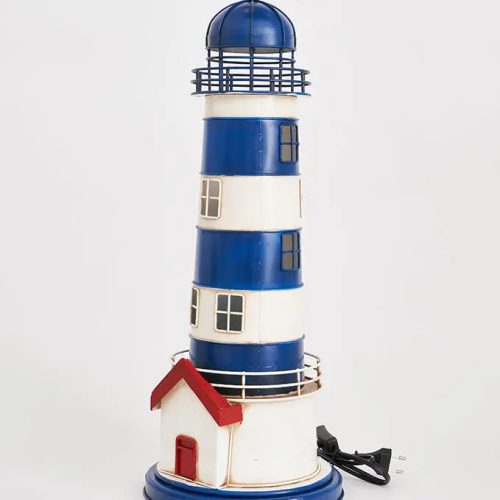 Faro de metal con led