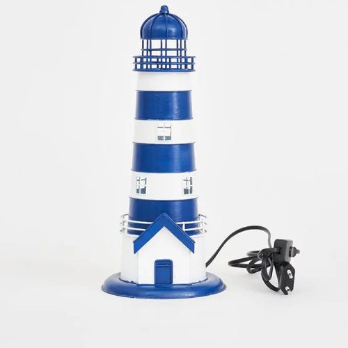 Faro de metal con led