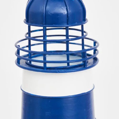 Faro de metal con led