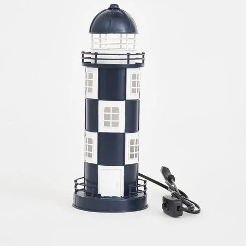 Faro de metal con led