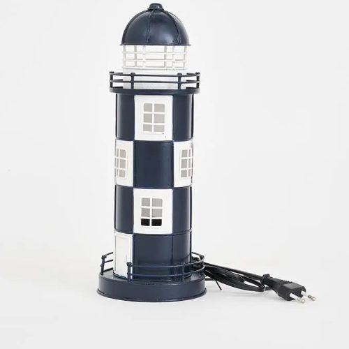 Faro de metal con led