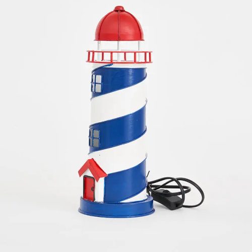 Faro de metal con led