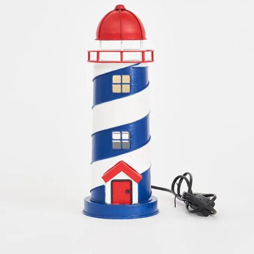 Faro de metal con led