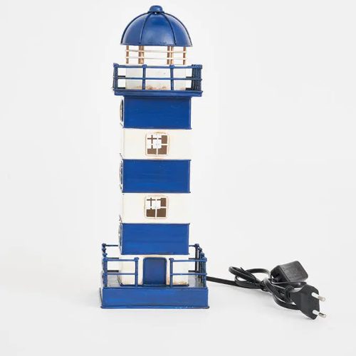 Faro de metal con led